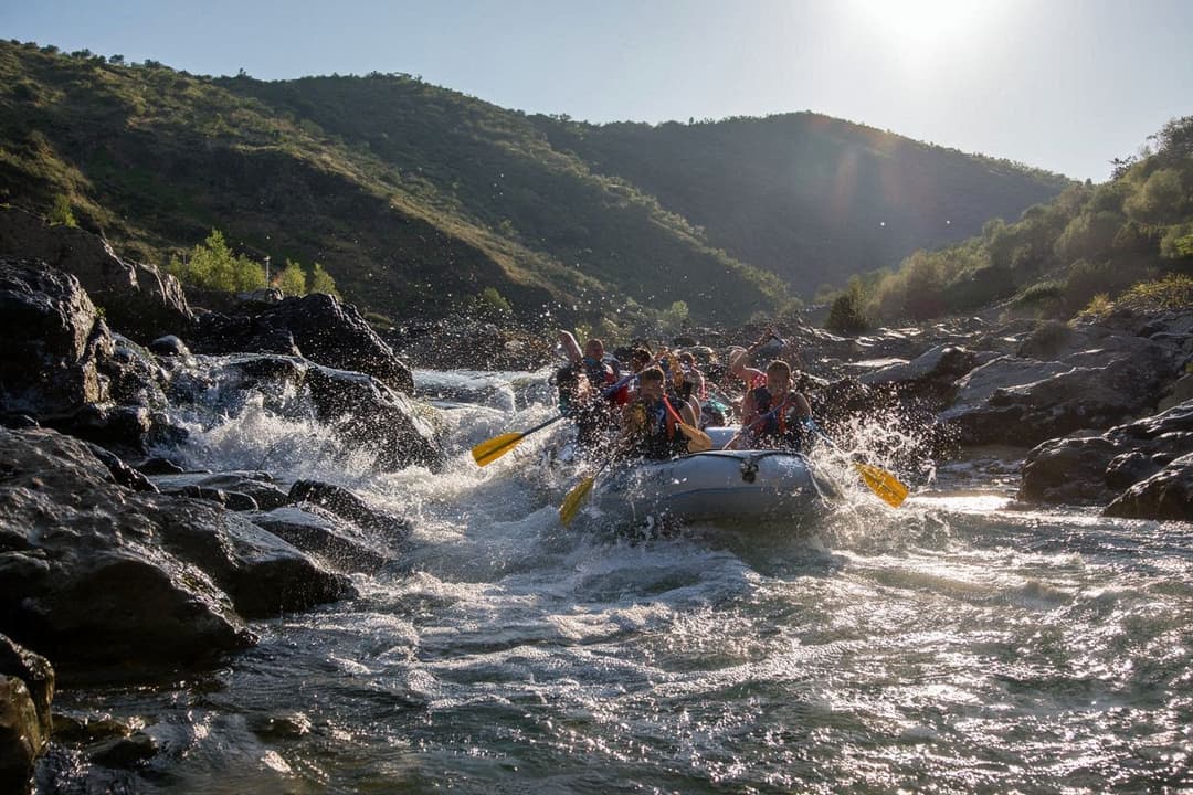 Rafting on the Vjosa River