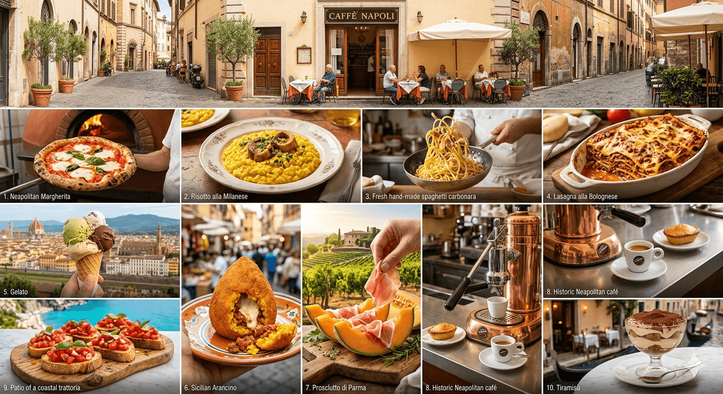 Top 10 Foods You Must Try in Italy (2026 Italian Food Guide)