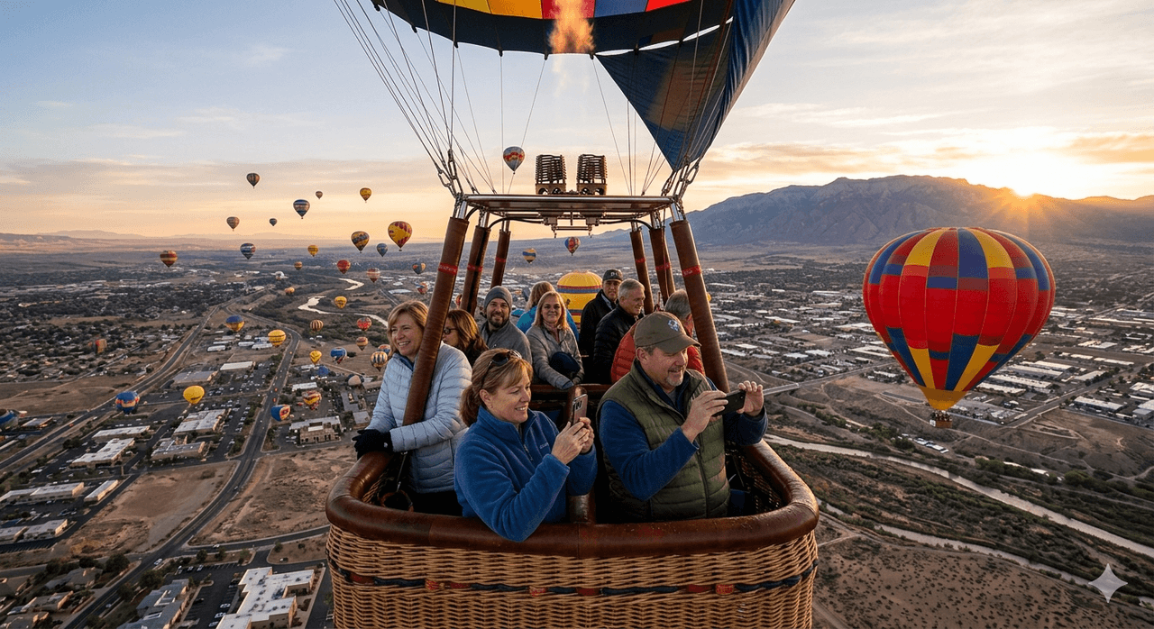 Hot Air Balloon Ride in Albuquerque