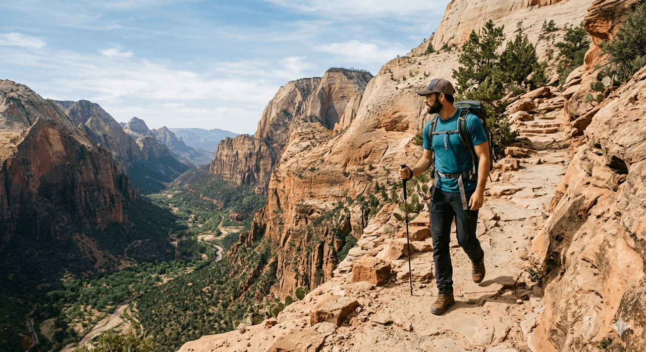 Hiking in Zion National Park