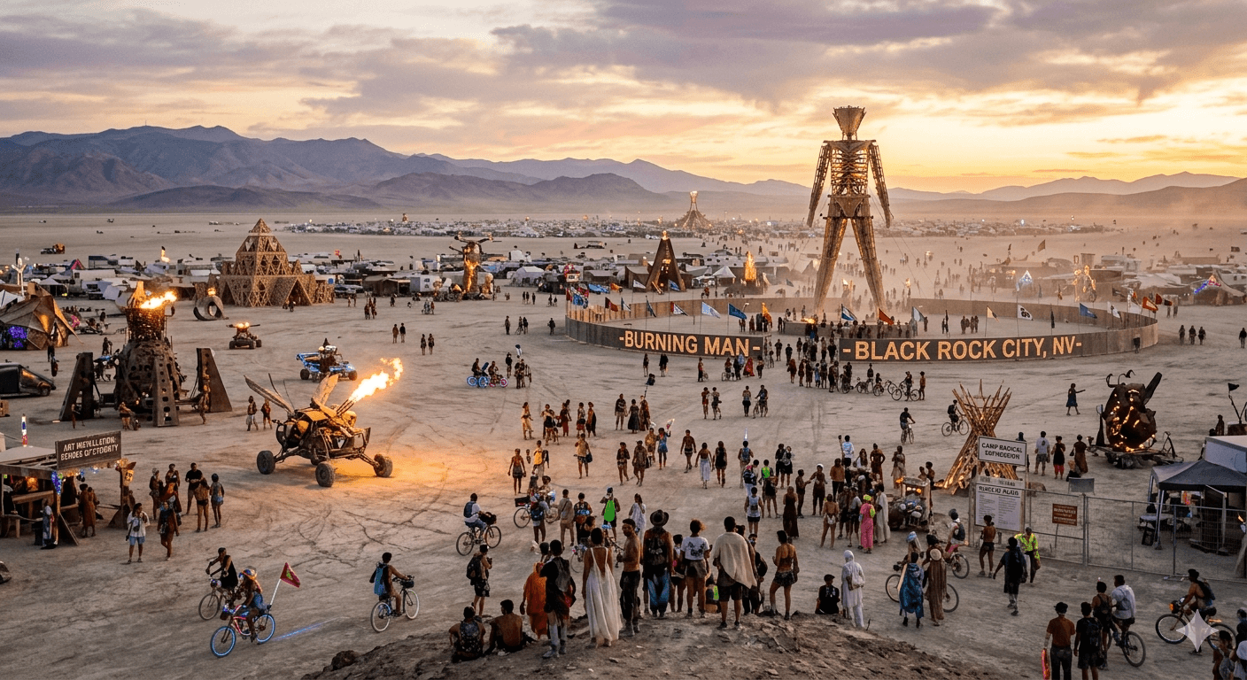 Burning Man — Black Rock Desert, Nevada