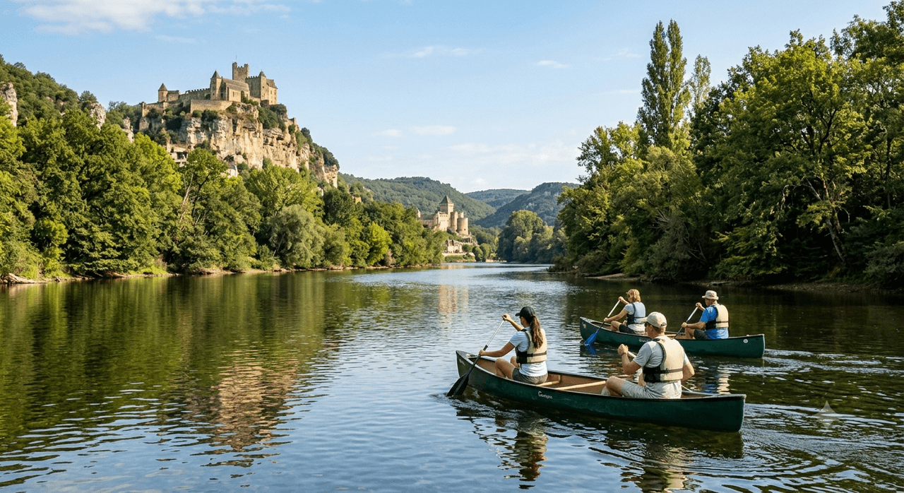 Canoeing the Dordogne River