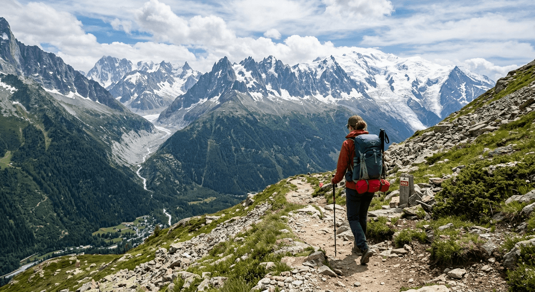 Hiking in the French Alps