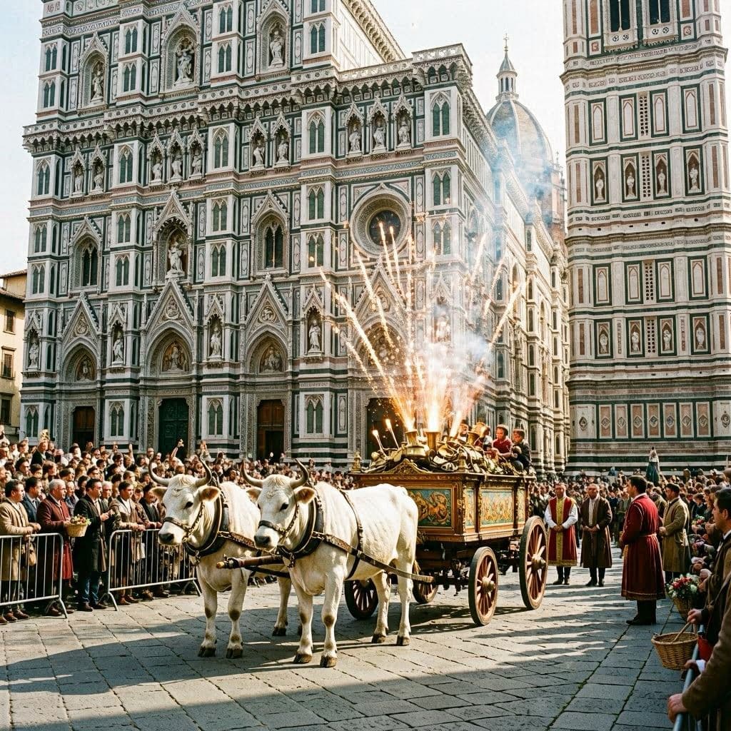 Florence's Scoppio del Carro (Easter)